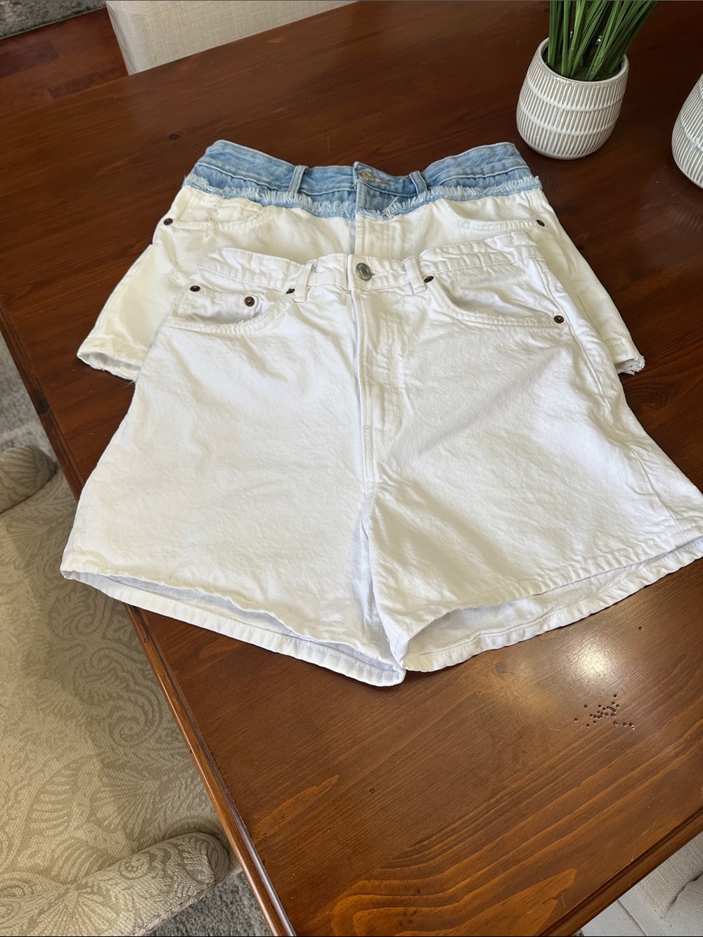 Zara Bundle of Denim Shorts